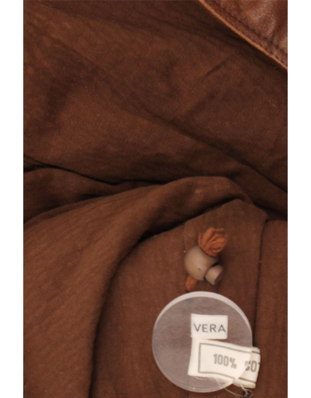 VINTAGE Chaqueta de cuero para hombre Reino Unido 42 XL Cuero marrón