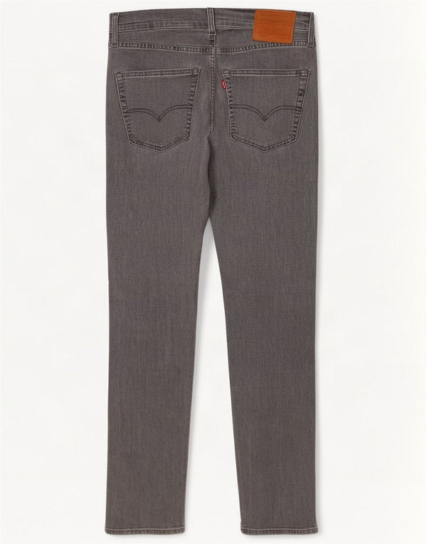 Levi's Mens 502 Tapered Jeans W30 L34 Gris Algodón