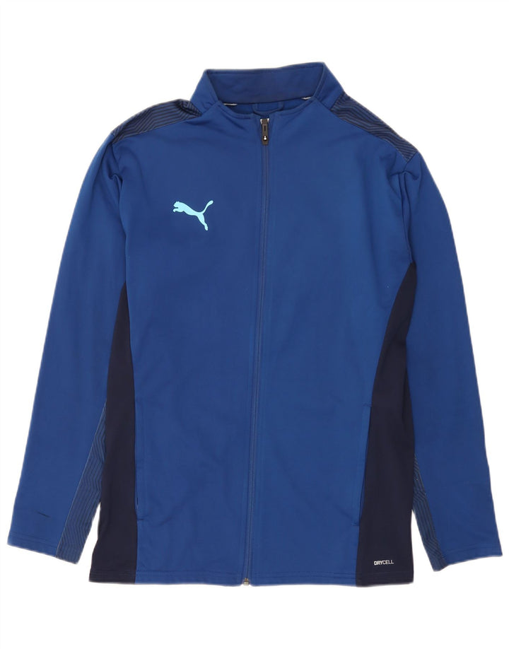 Puma Chaqueta De Chándal Superior Azul Medio Colorblock