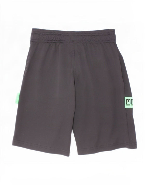 Under Armour Boys Loose Fit Graphic Sport Shorts 7-8 Years Small Black