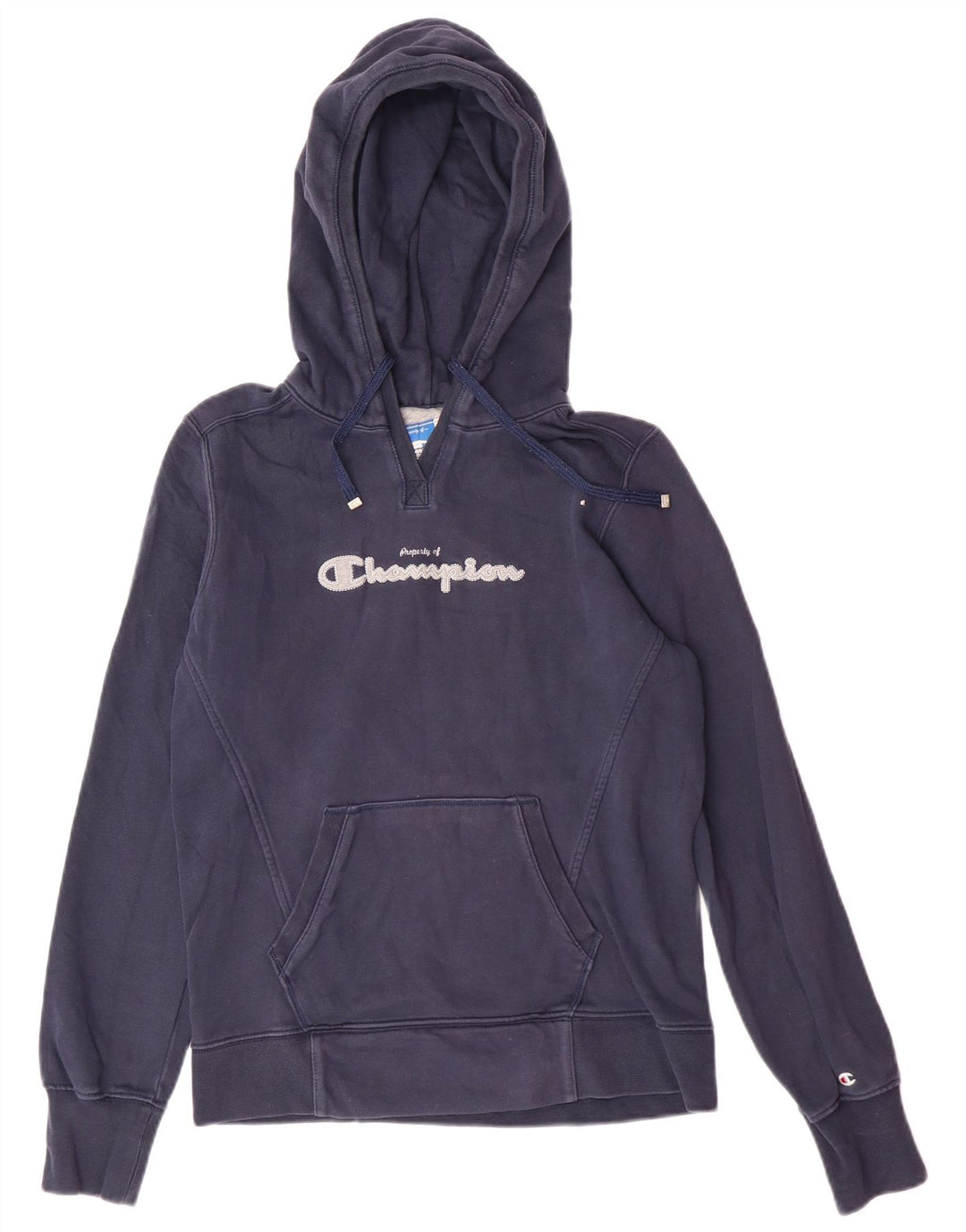 CHAMPION Sudadera con capucha Heritage Classics para mujer UK 12 Medium Azul marino