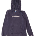CHAMPION Sudadera con capucha Heritage Classics para mujer UK 12 Medium Azul marino