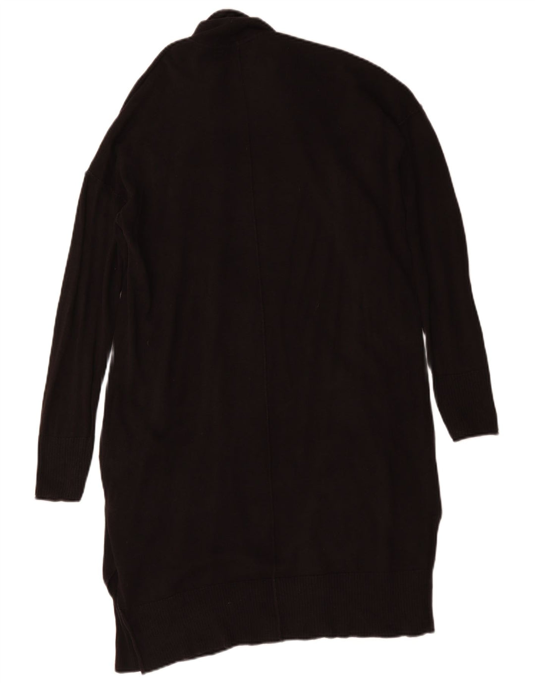 J. Crew Suéter tipo cárdigan extragrande largo para mujer UK 10 Small Black