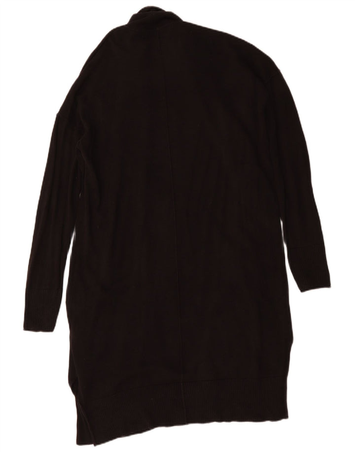 J. Crew Suéter tipo cárdigan extragrande largo para mujer UK 10 Small Black