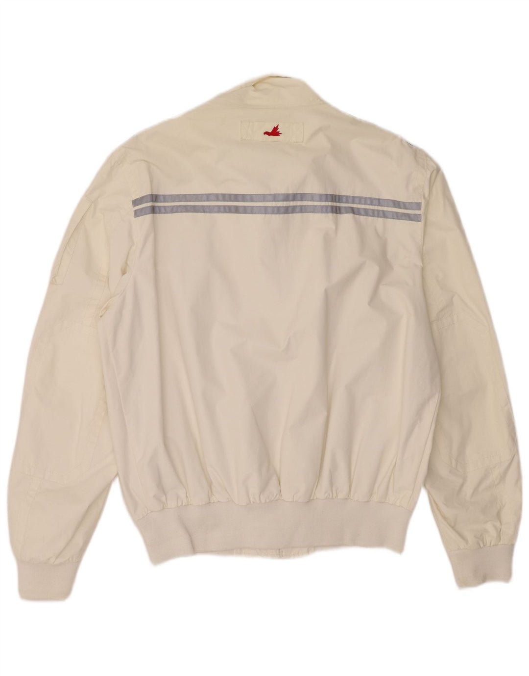 Museum Chaqueta bomber estampada para hombre UK 42 XL Off White Colorblock Poliamida