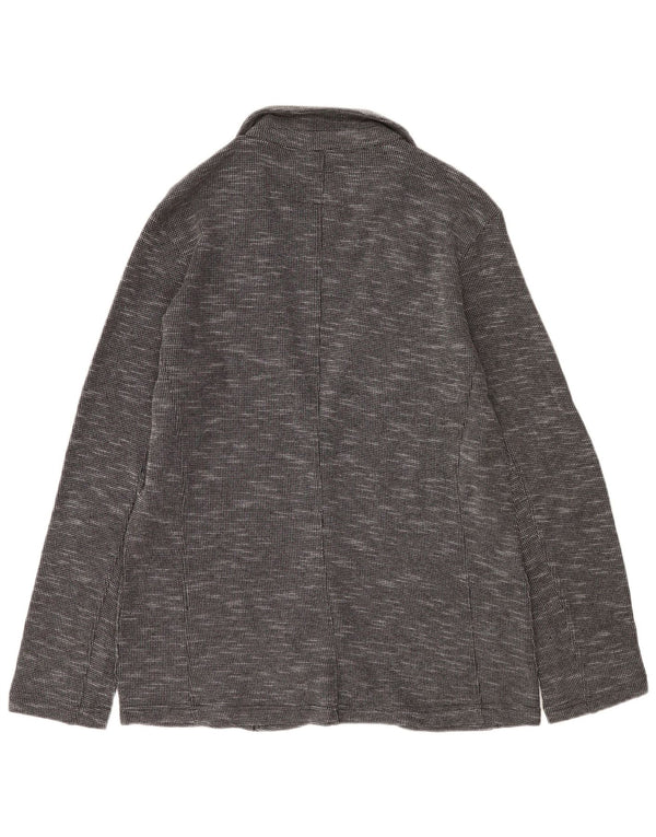 Carrera Chaqueta tipo blazer de 2 botones para hombre UK 38 Algodón moteado gris medio