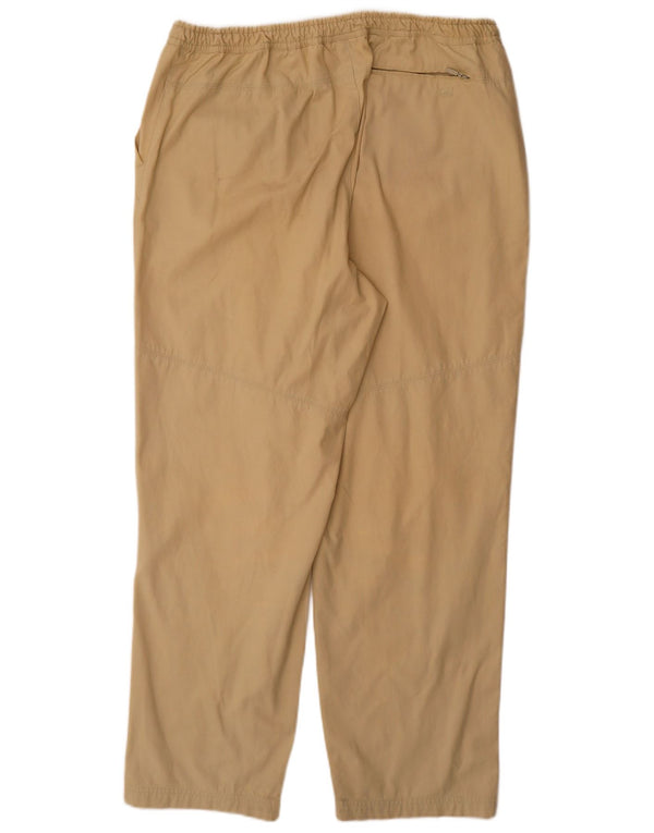 Pantalón Chino Recto Adidas Hombre W40 L32 Algodón Beige