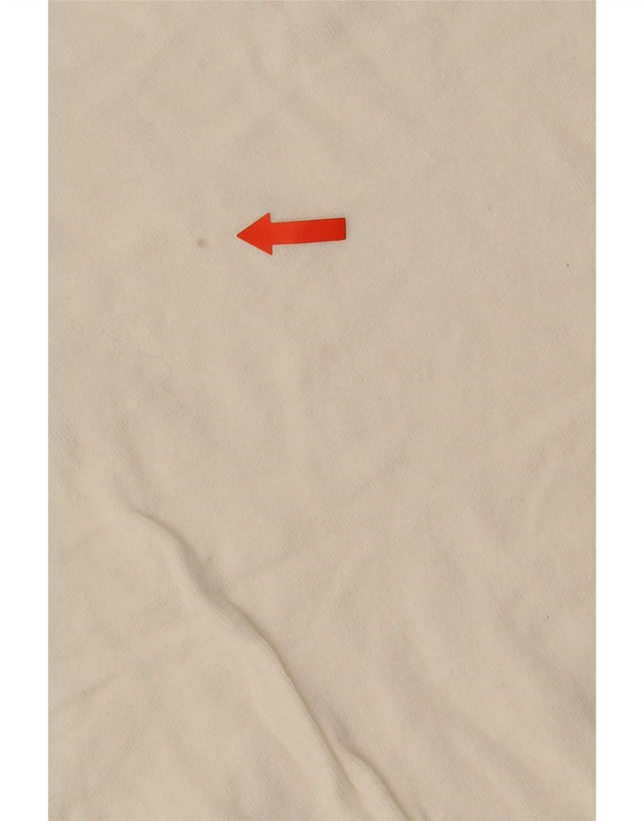 Zara Hombre Jersey De Cuello Redondo Jersey Pequeño Blanco