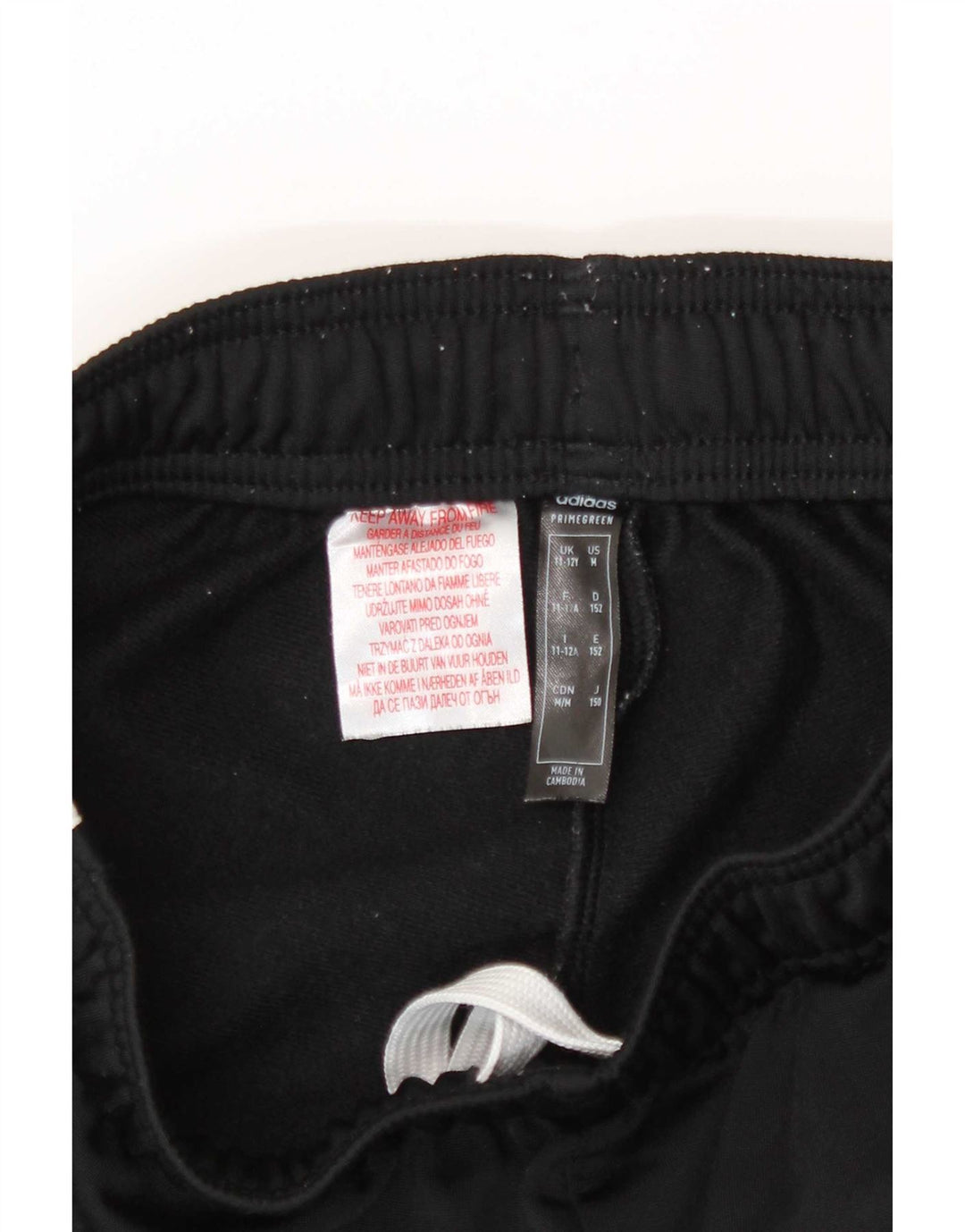 Adidas Pantalón Chándal Niño Joggers 11-12 Años Negro Poliéster