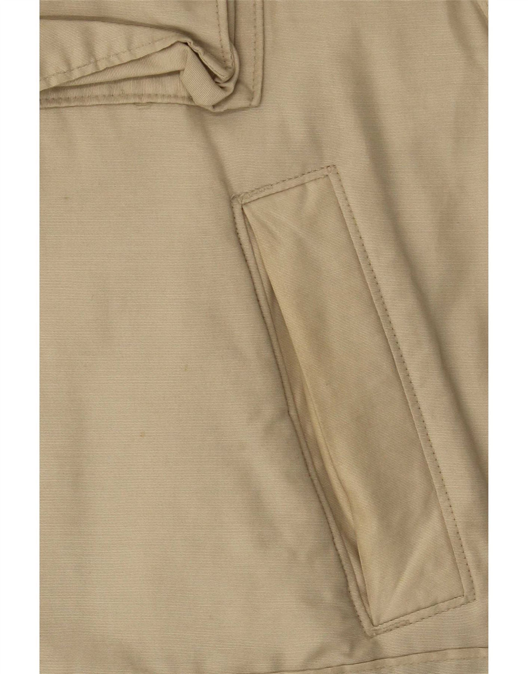 Woolrich Abrigo acolchado con capucha para hombre UK 36 Small Beige