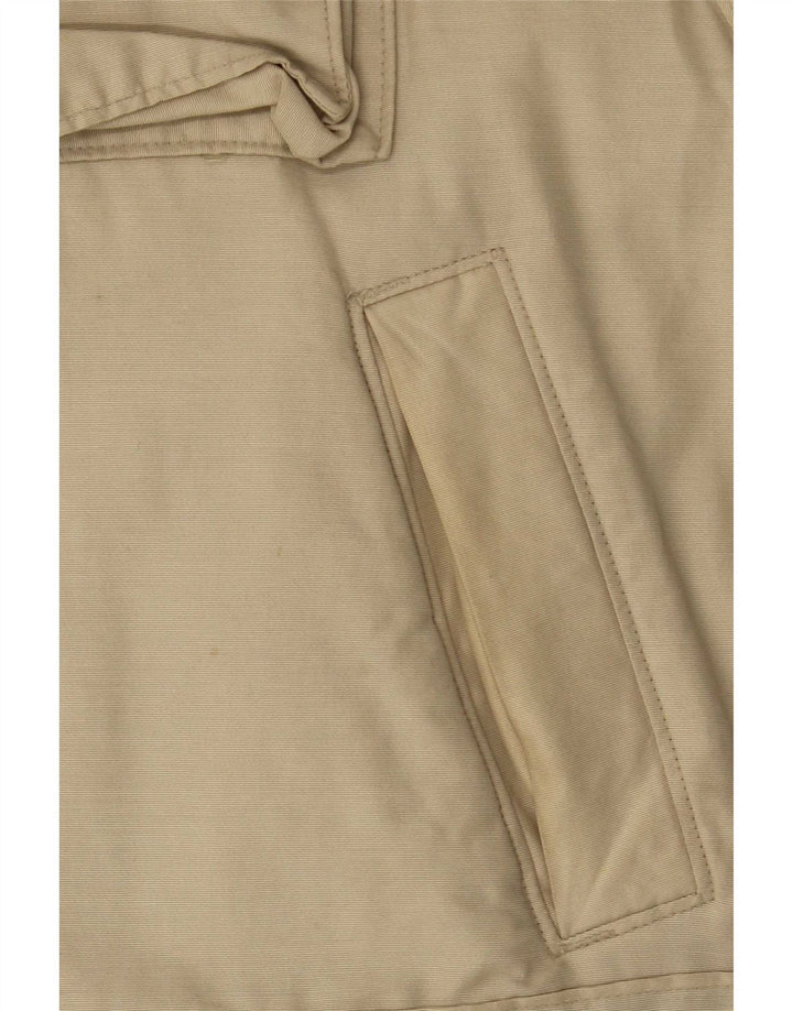 Woolrich Abrigo acolchado con capucha para hombre UK 36 Small Beige