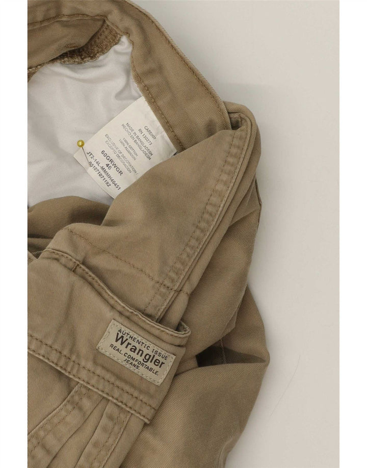 Wrangler Pantalones cortos cargo para hombre W46 3XL Algodón caqui