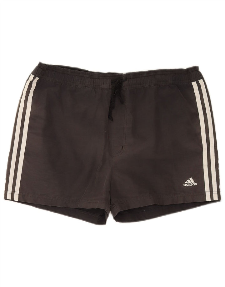 Adidas Hombre Bañador Medio Algodón Negro
