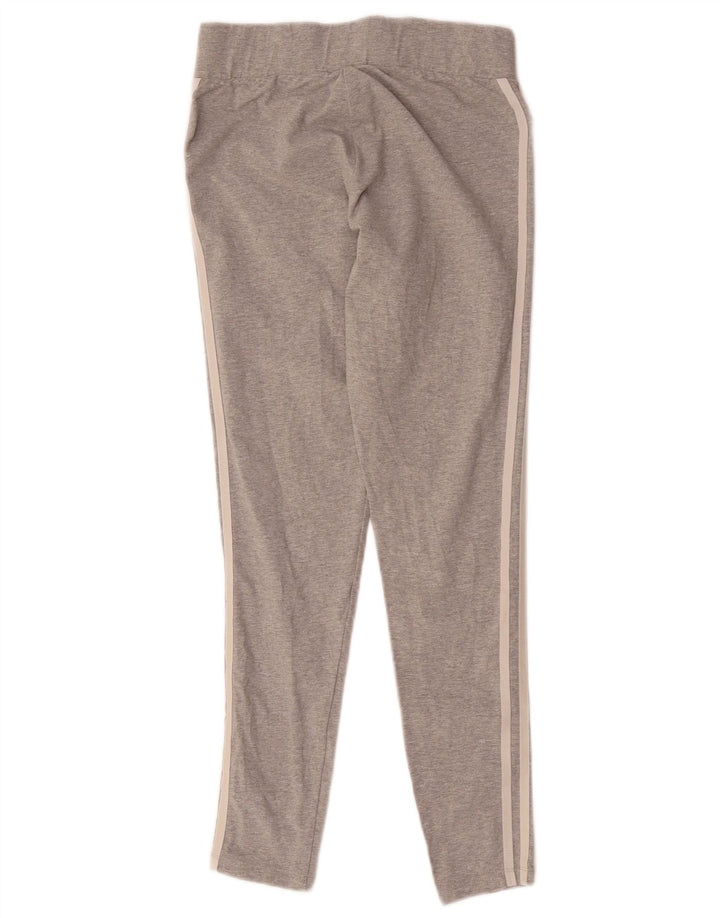 Adidas Leggings para mujer Reino Unido 12 Algodón moteado gris medio