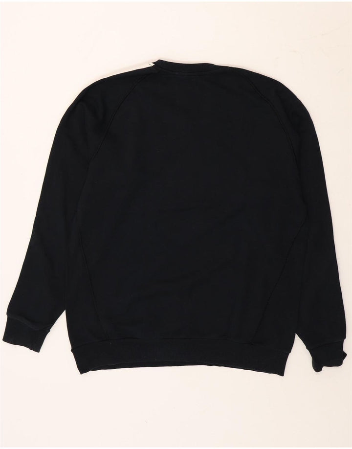 Adidas Hombre Sudadera Jumper XL Azul Marino Algodón