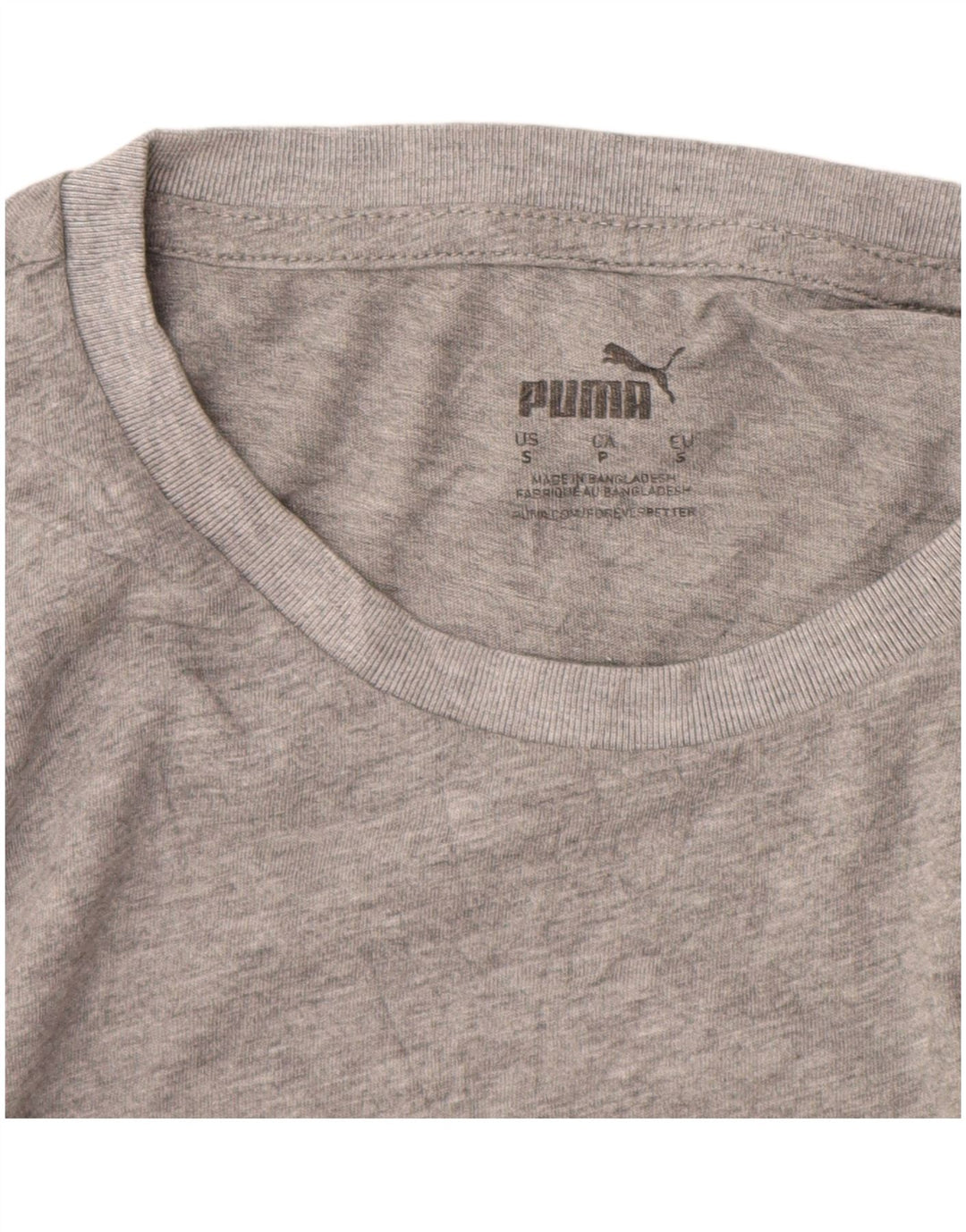 PUMA Camiseta gráfica para hombre Top Small Grey