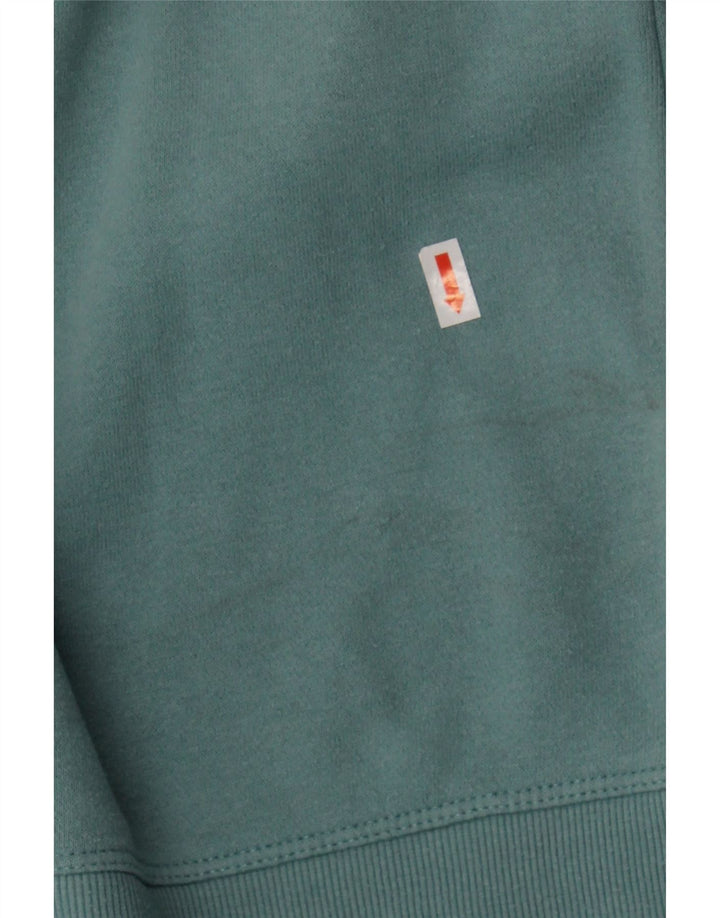 CALVIN KLEIN Jersey de sudadera extragrande para mujer UK 10 Small Green