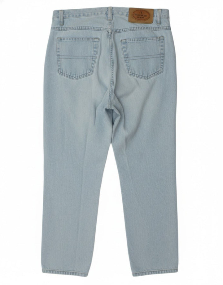 Vaqueros Trussardi Hombre Cropped W34 L25 Algodón Azul