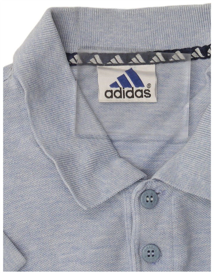 Polo Adidas Hombre Azul Medio