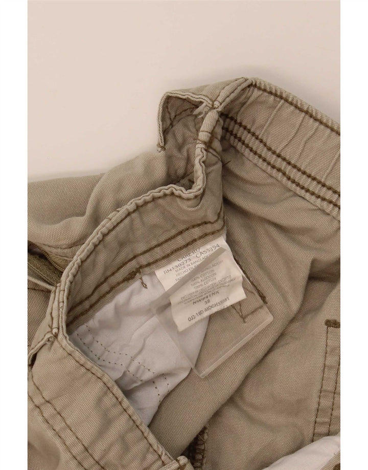 Wrangler Pantalones cortos cargo para hombre W38 XL Algodón beige