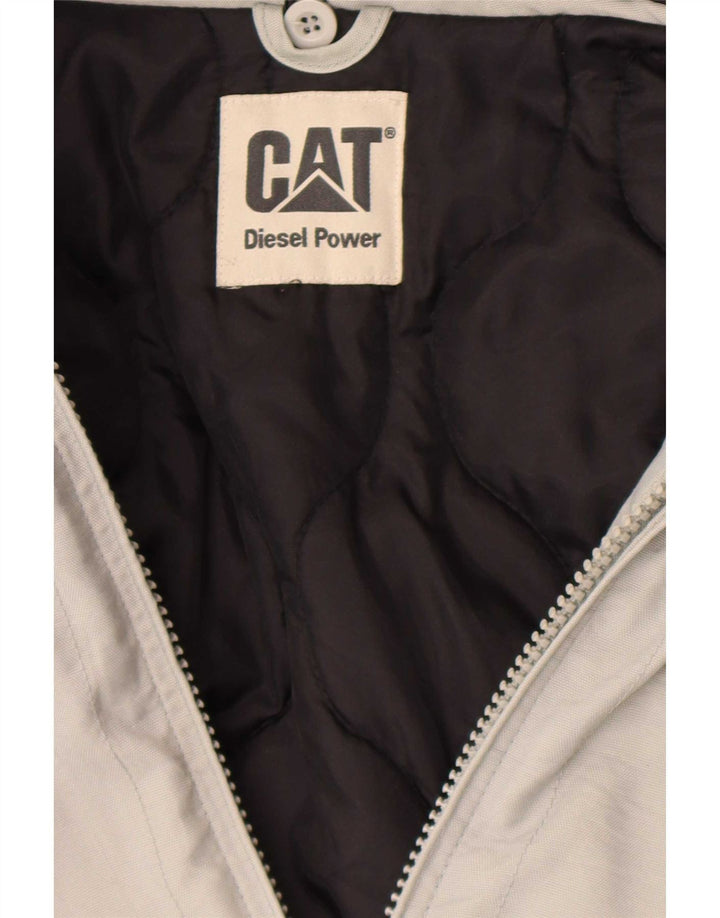 Chaqueta cortavientos para hombre Caterpillar UK 38 Gris medio Colorblock