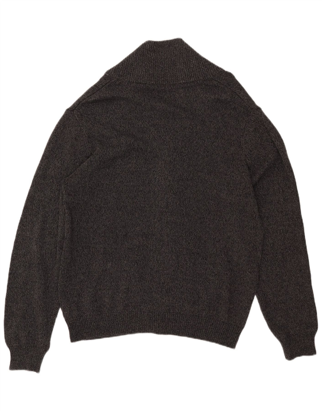 CHAPS Suéter tipo cárdigan para hombre XL Algodón moteado gris