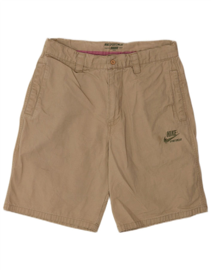 Nike - Pantalones cortos chinos para hombre, talla pequeña, W29, algodón beige