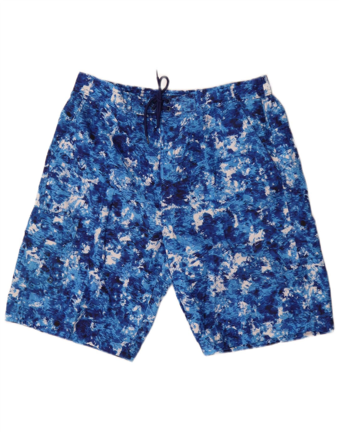 Bañador para hombre Mountain Warehouse Shorts de poliéster teñido anudado azul medio