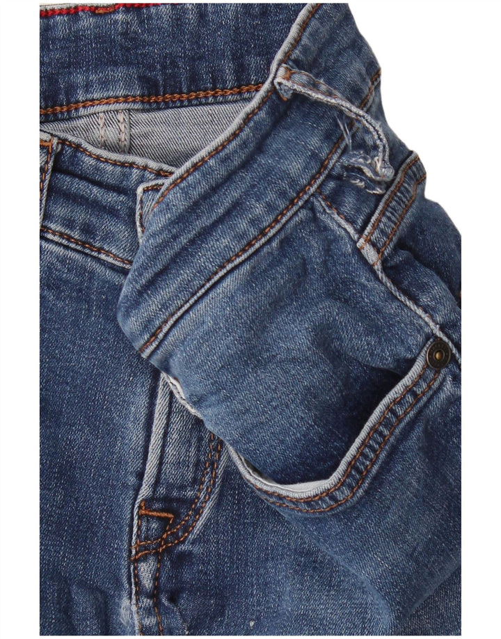 Hackett Vaqueros Slim Mujer W26 L29 Azul Clásico