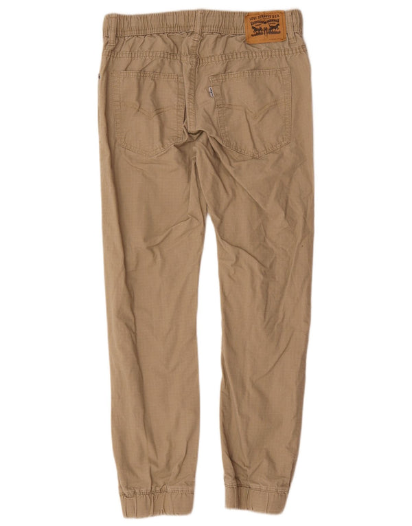 Levi's Boys Joggers Pantalones casuales 12-13 años Grande W28 L27 Algodón beige