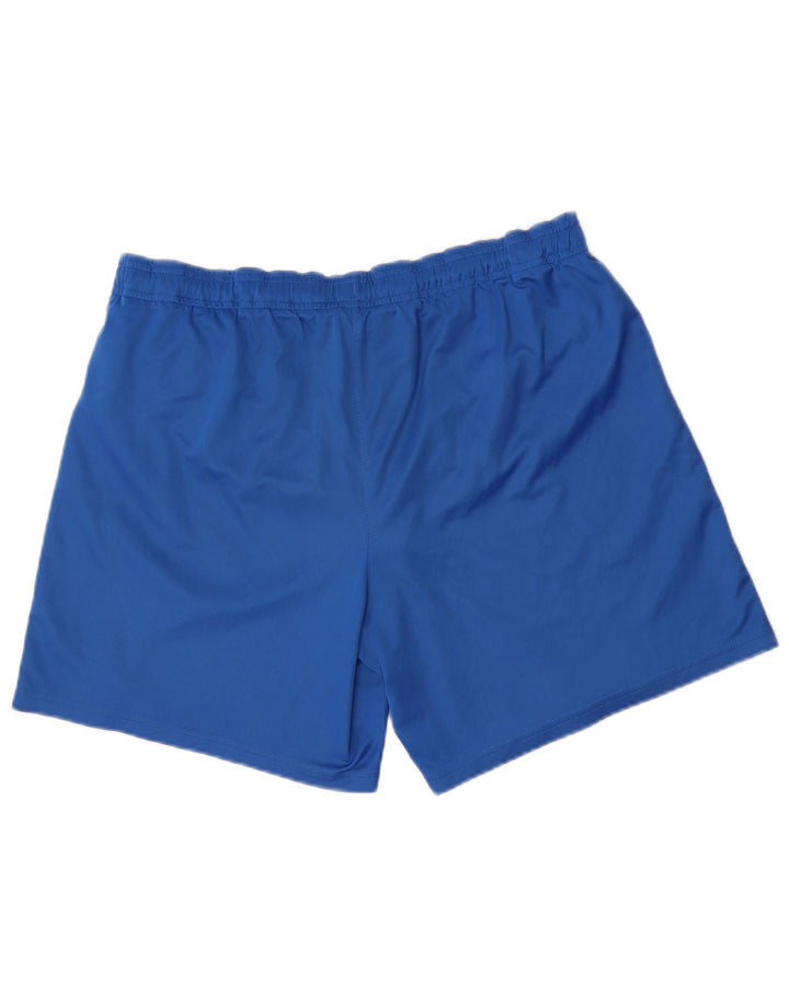 NIKE Pantalones cortos deportivos Dri Fit para hombre, talla grande, azul