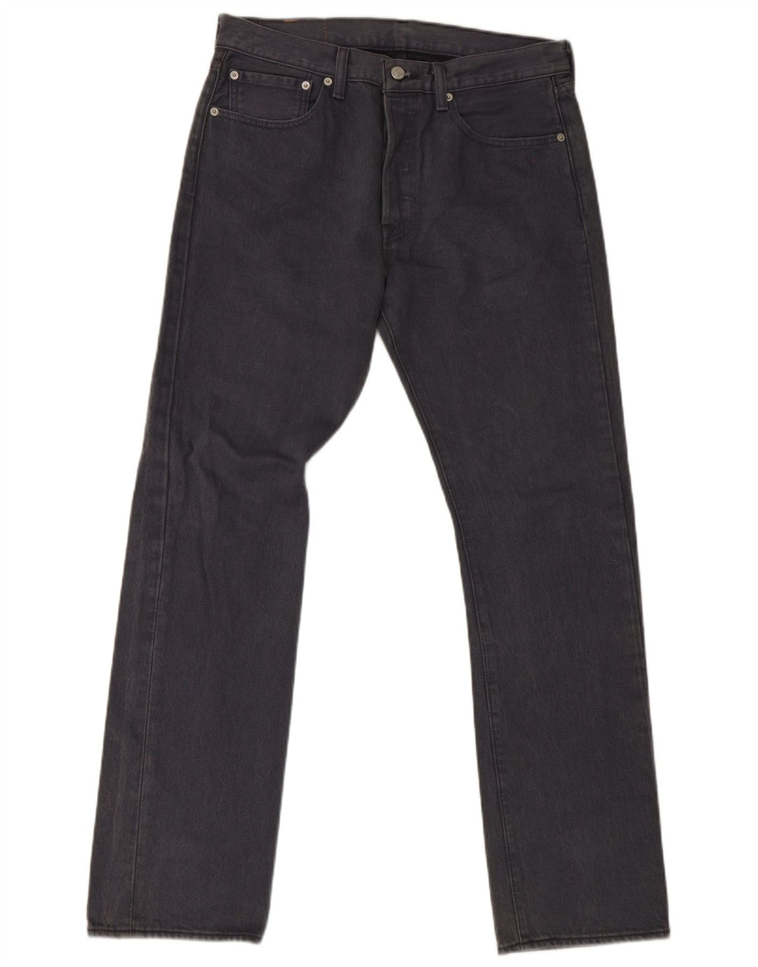 Levi's Vaqueros rectos 501 para hombre W32 L32 Algodón gris