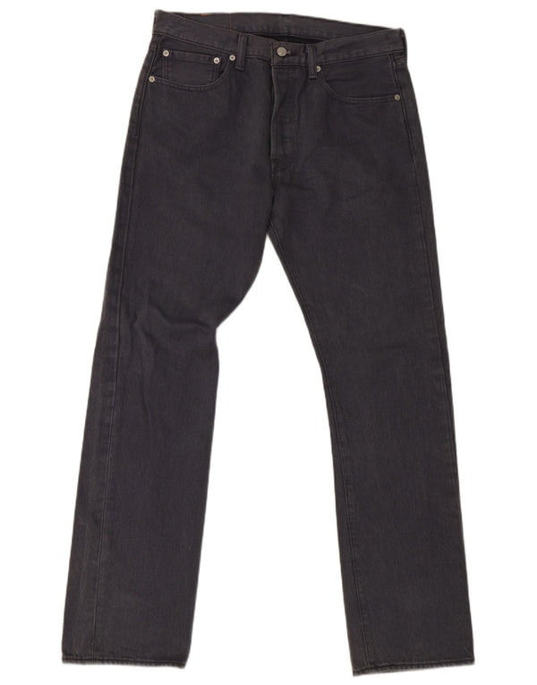 Levi's Vaqueros rectos 501 para hombre W32 L32 Algodón gris