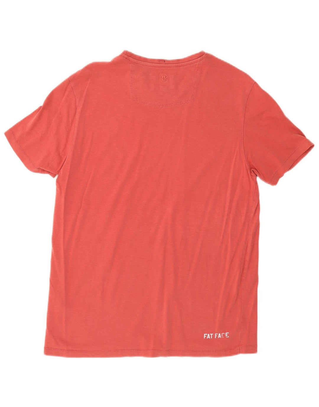 Camiseta con gráfico de Gran Bretaña para hombre de Fat Face Top mediano de algodón rojo