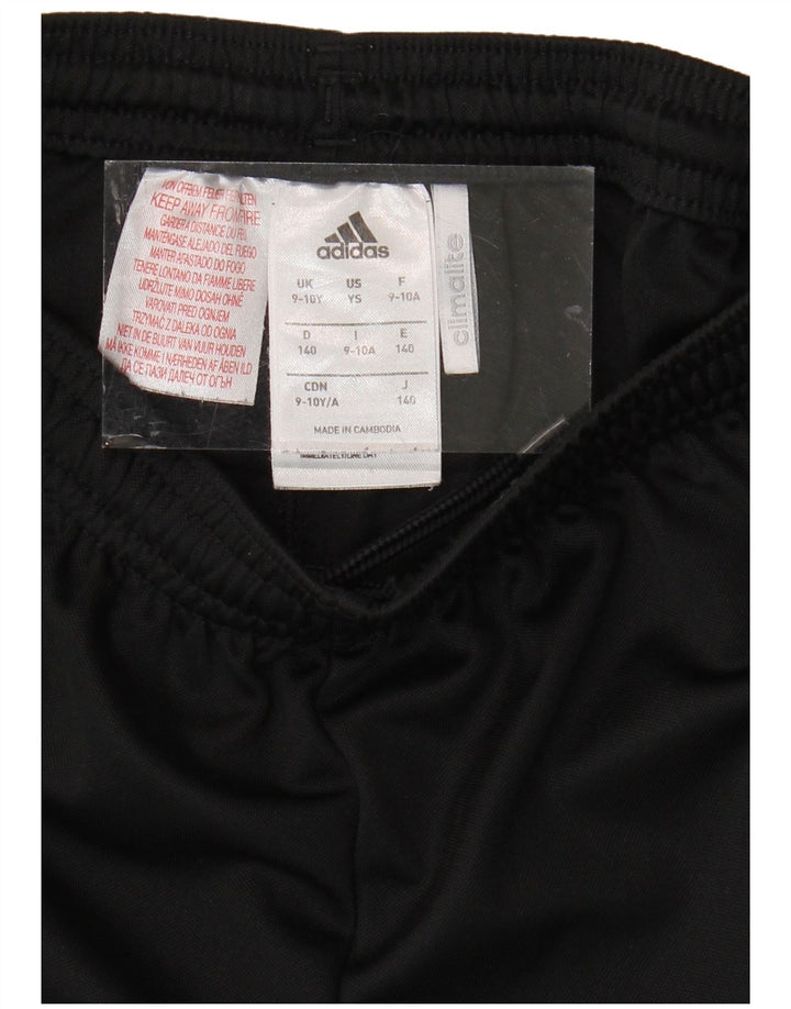 ADIDAS Chicos Climalite Sport Shorts 9-10 Años Negro Poliéster