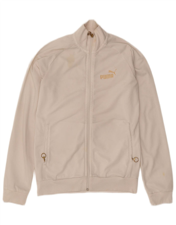 Puma Chaqueta de chándal para niña 13-14 años Blanco