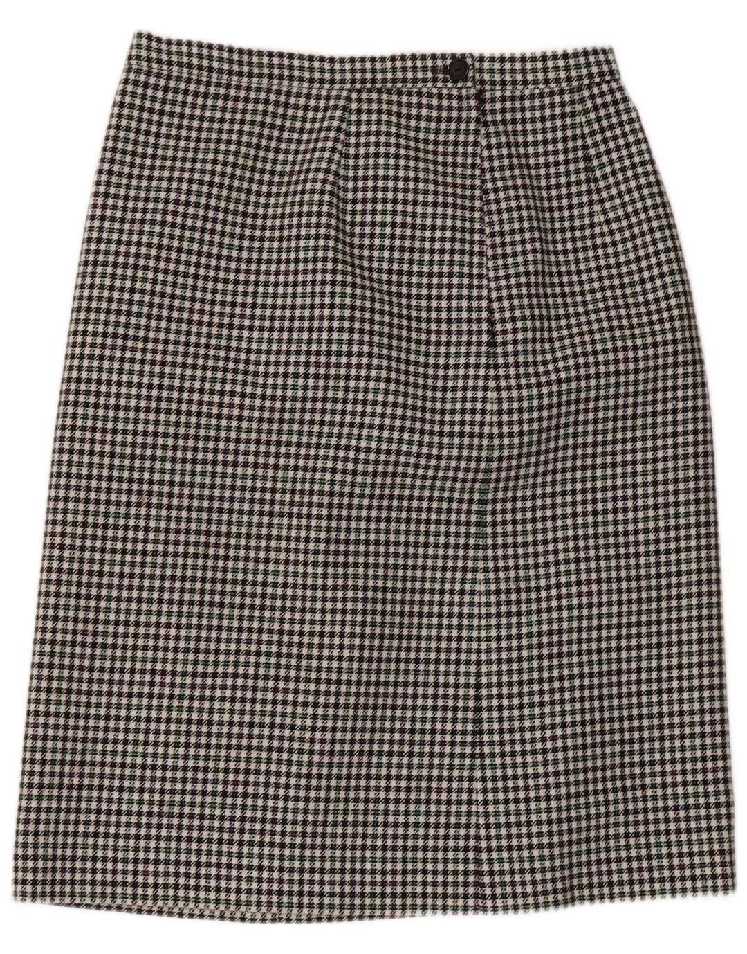 STRONE HOUSE Falda Recta Mujer Mediana W30 Pata de Gallo Multicolor