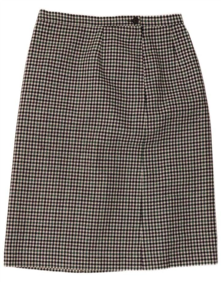 STRONE HOUSE Falda Recta Mujer Mediana W30 Pata de Gallo Multicolor