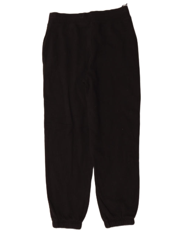 Marks & Spencer Womens Tracksuit Trousers Joggers UK 10 Small Black Cotton