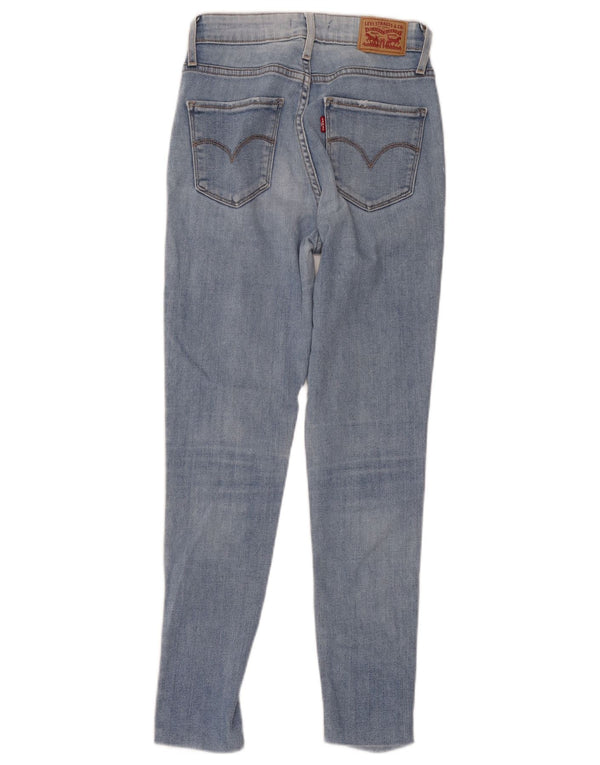 Levi's Vaqueros pitillo de talle alto 721 para mujer W26 L32 Algodón azul