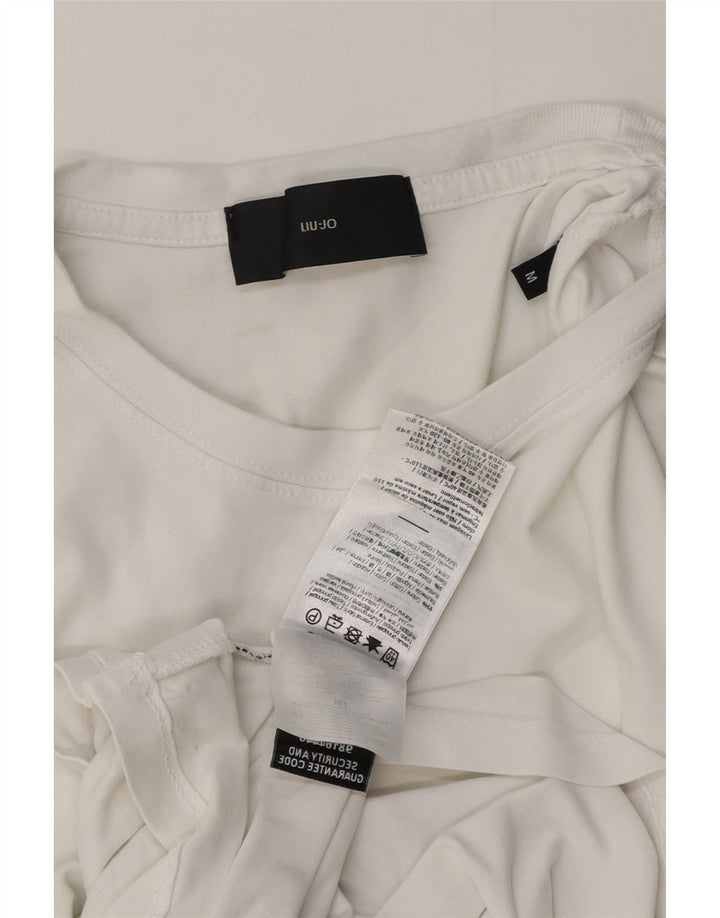 Camiseta Liu Jo Hombre Top Medium Blanco Algodón