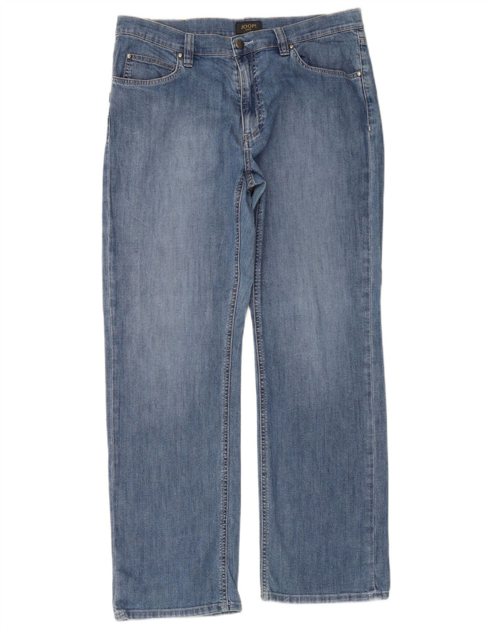 Vaqueros Joop Hombre Rectos W38 L32 Algodón Azul
