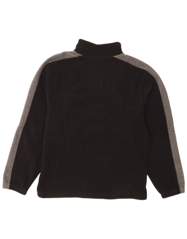 Barisal Hombre Jersey Gráfico De Forro Polar Con Cremallera XL Negro Colorblock Poliéster