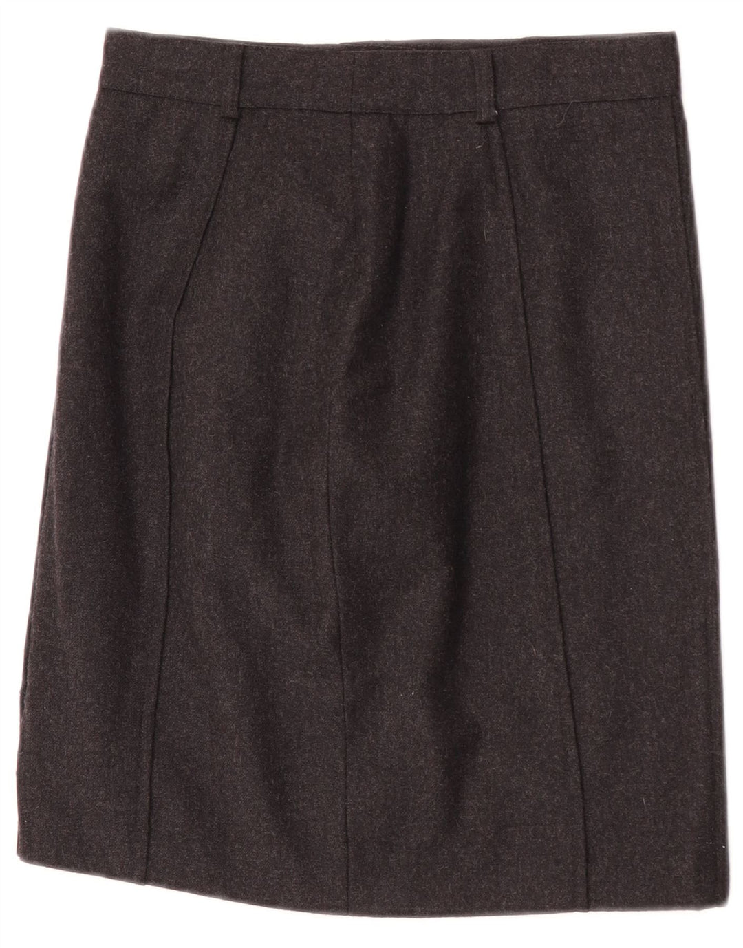 Falda recta vintage para mujer W26 pequeña gris