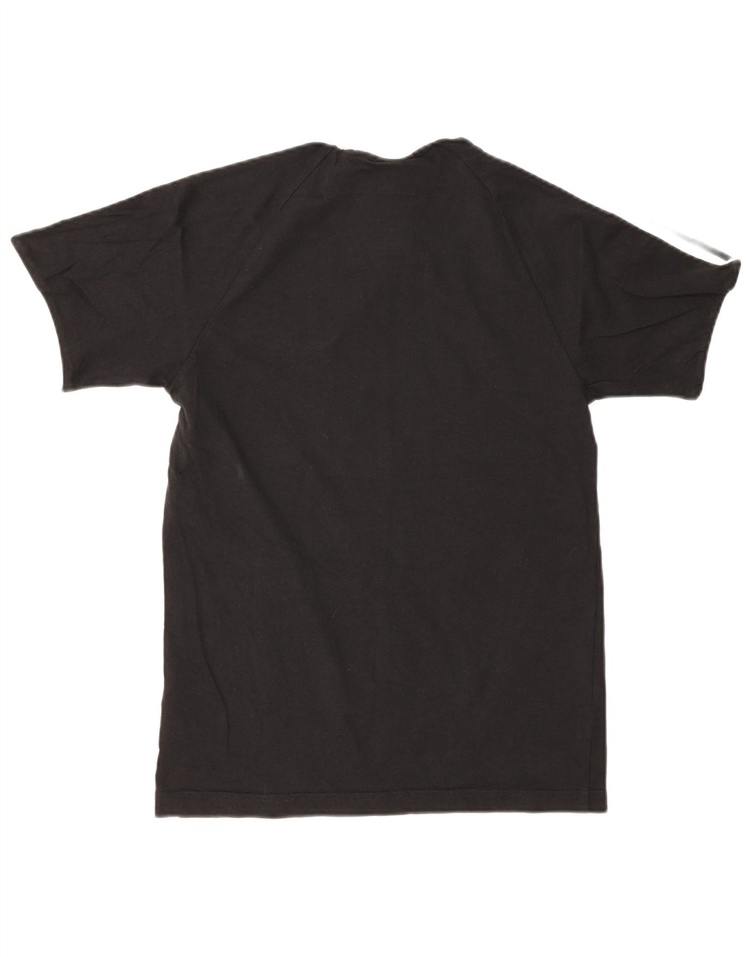 Adidas - Camiseta para hombre, talla pequeña, algodón negro
