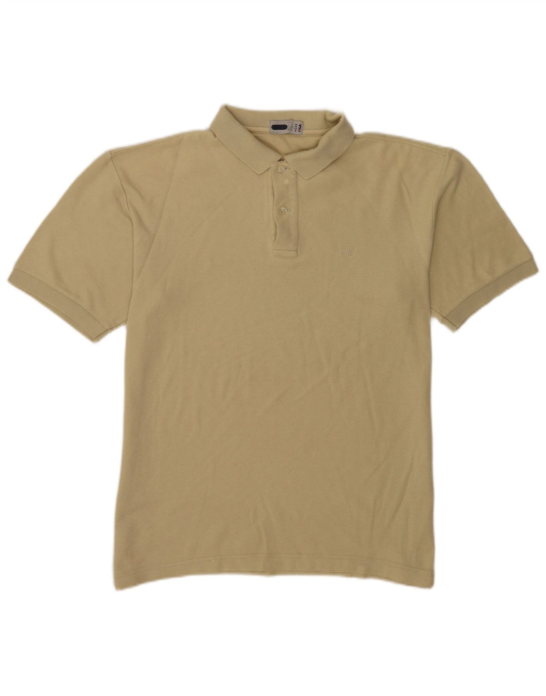 Polo Fila Hombre IT 50 Algodón Beige Medio
