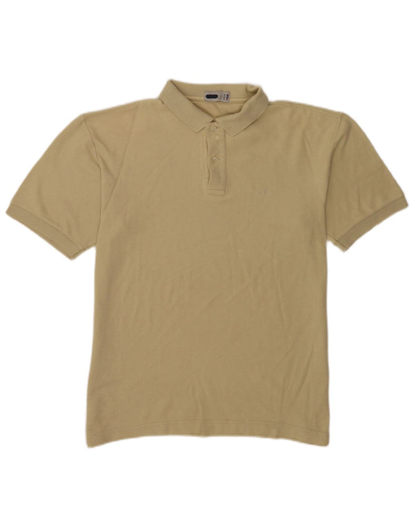 Polo Fila Hombre IT 50 Algodón Beige Medio