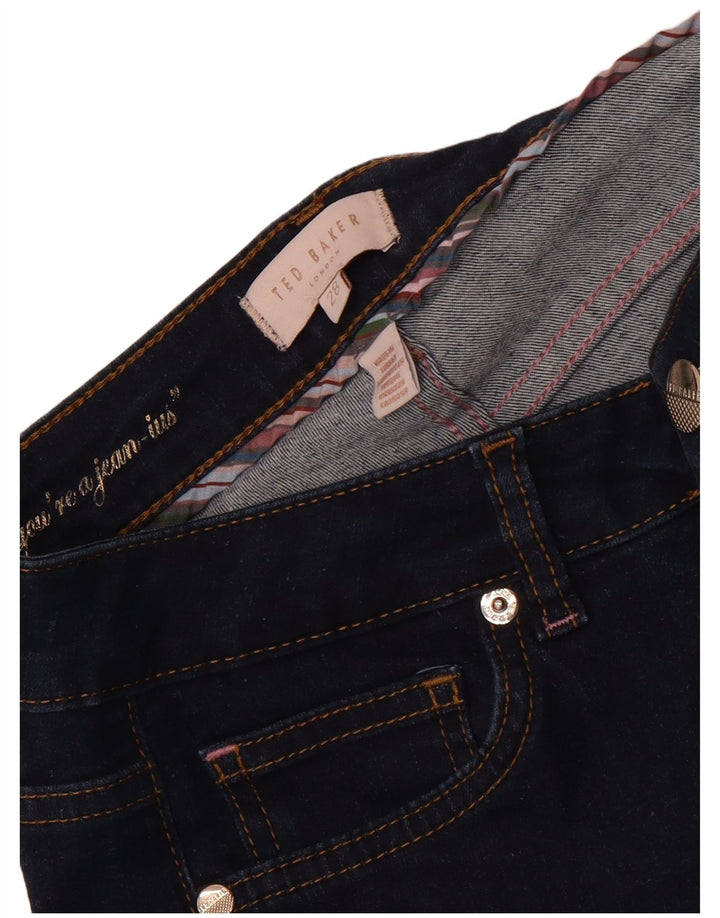Vaqueros ajustados para mujer de Ted Baker W28 L26 Azul marino floral