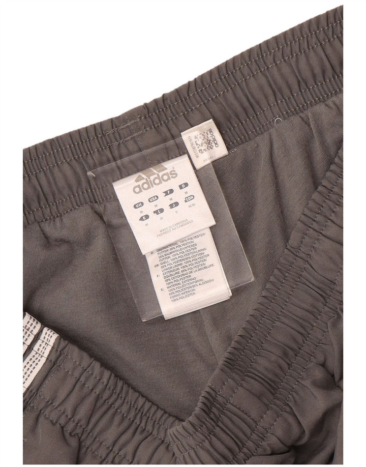 Adidas Hombre Pantalones De Chándal Joggers Gris Medio Poliéster