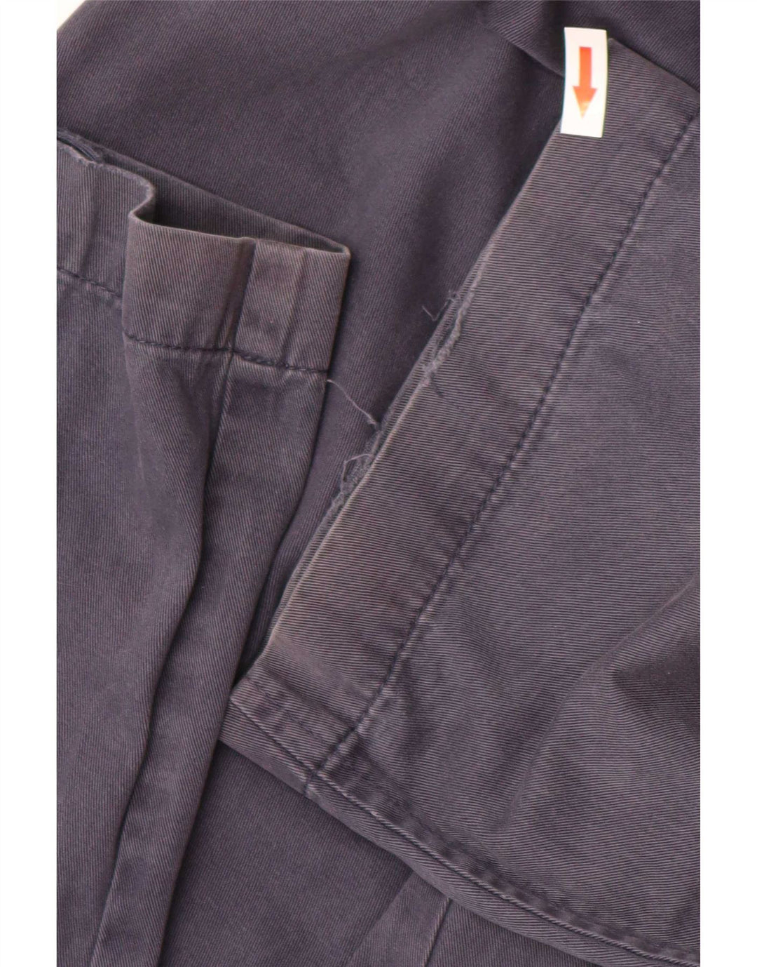 Marks & Spencer Pantalones chinos regulares para hombre W32 L31 Algodón azul marino